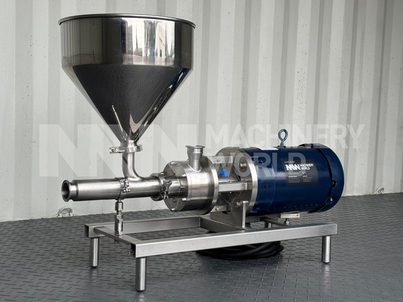 7.5HP Silverson FMX25 Flash Mix Inline High Shear Liquid Powder Blender Dissolver Mixer