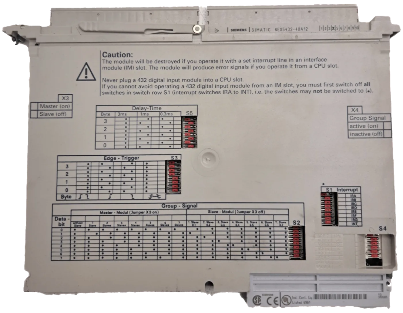 Siemens SIMATIC S5 6ES5432-4UA12 - 2