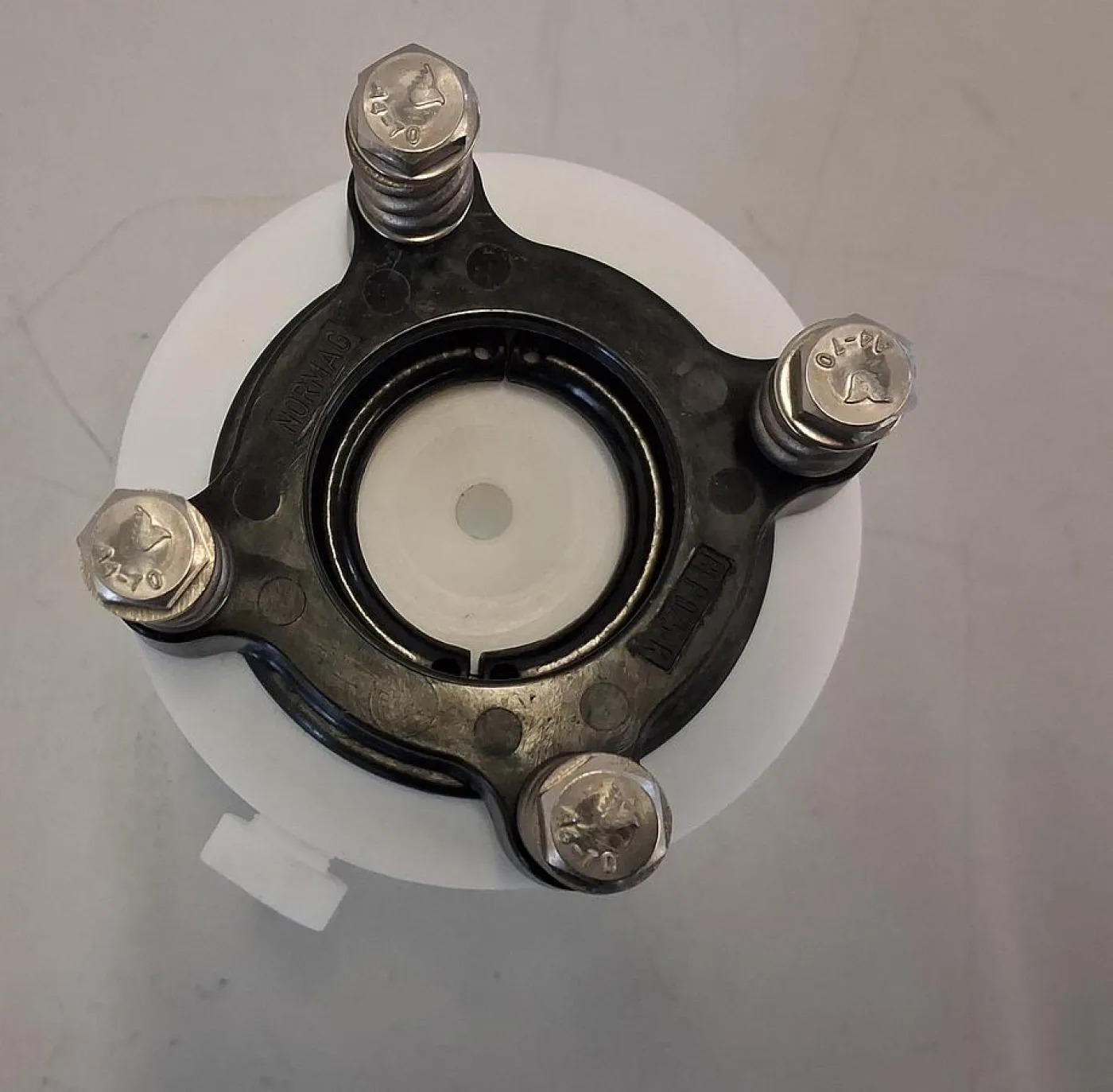 Normag Laborglasventil-System mit Federentkopplung - 3