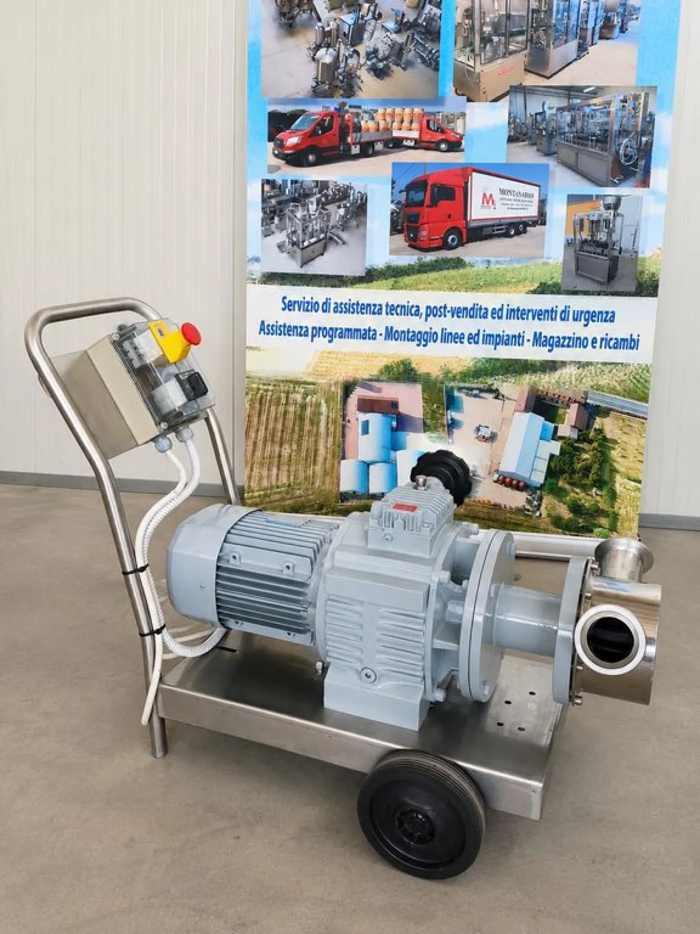 ENOVENETA PUMP MODEL ZETA 180 VAR WITH SPEED VARIATOR, SECOND HAND MACHINE - 1