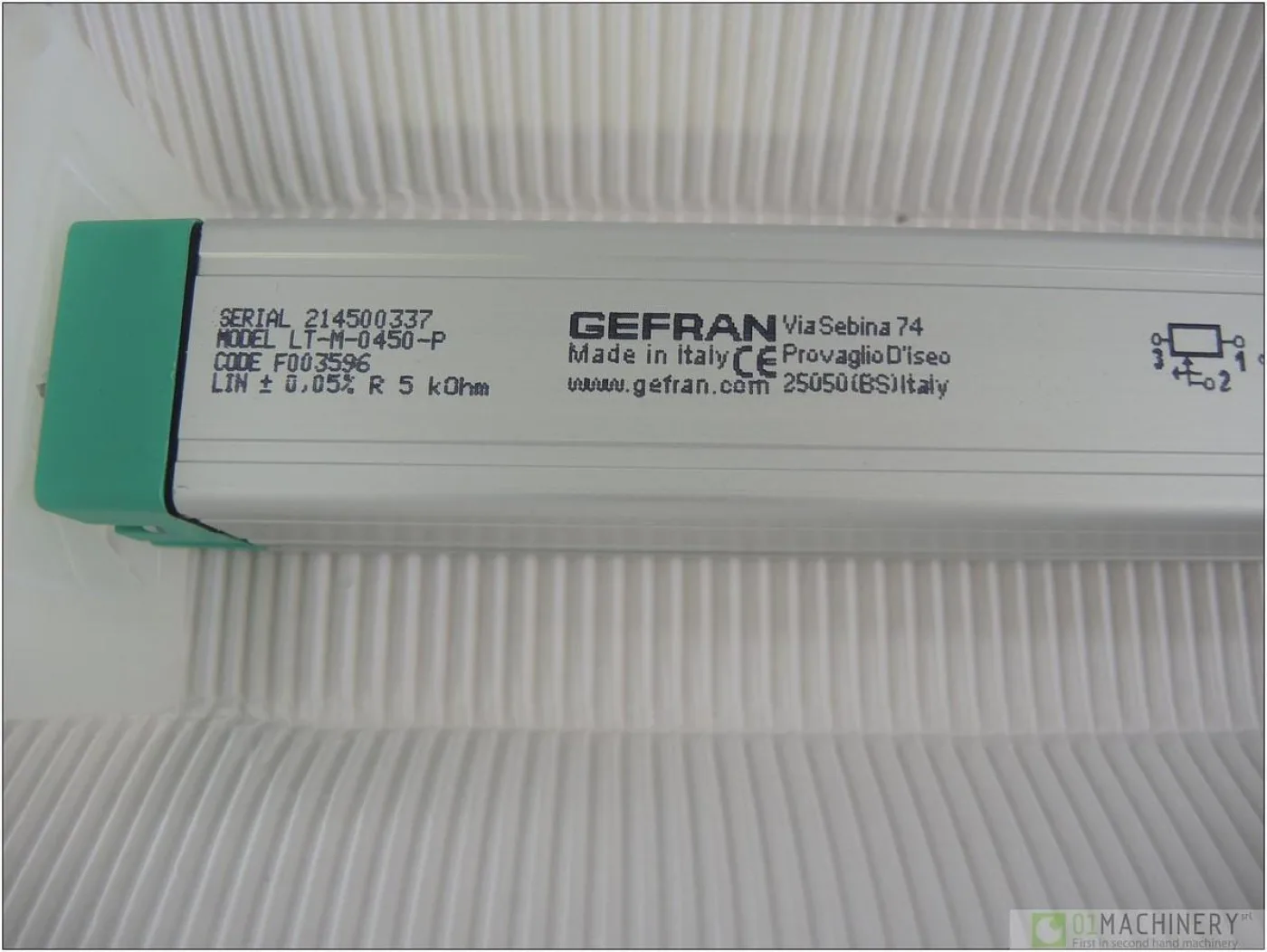 2020 GEFRAN LT-M-0450-P AI1456 - 2