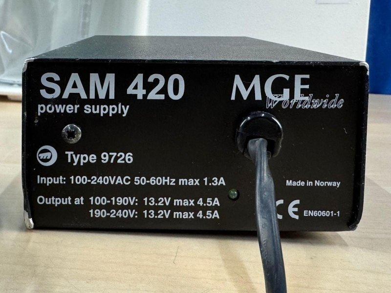MGE Sam 420 Abbott High Flow Vacuum Pump YOM: 2005