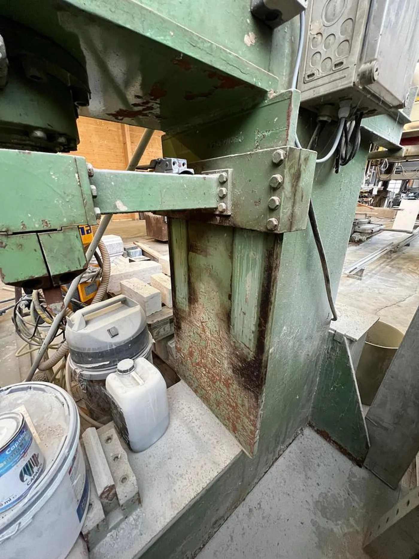 Eigenbau Steinspaltmaschine / Homemade stone splitting machine - 3