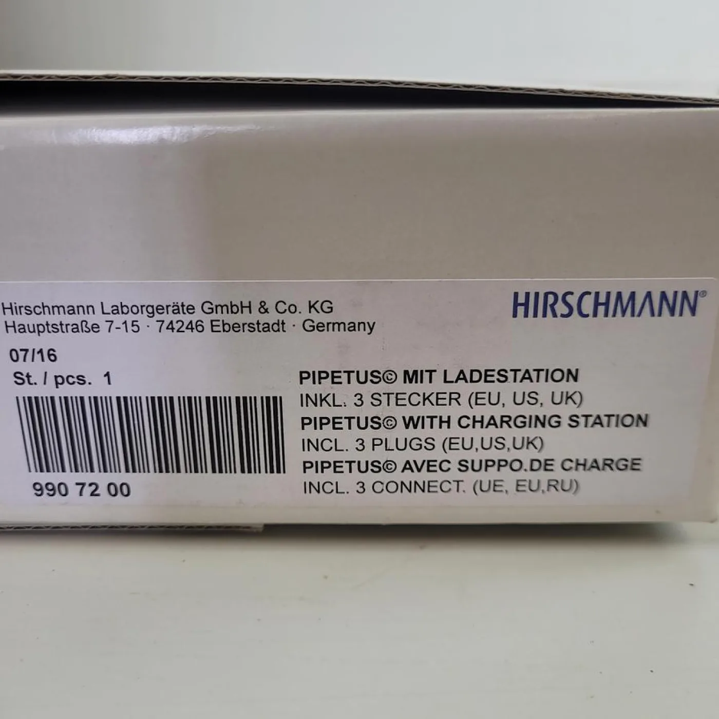 Hirshmann Pipetus Pipette Filler - 2