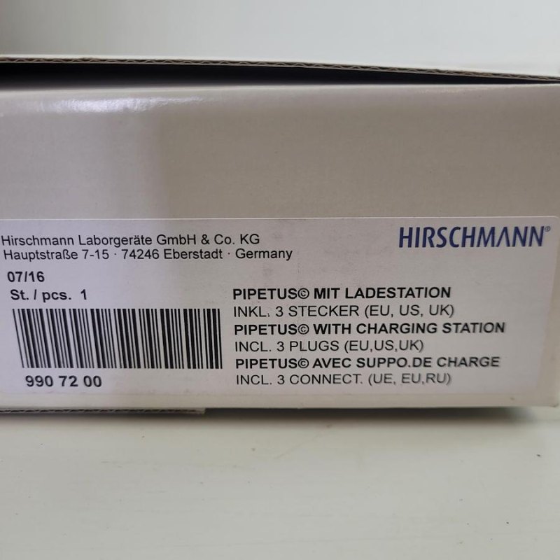 Hirshmann Pipetus Pipette Filler