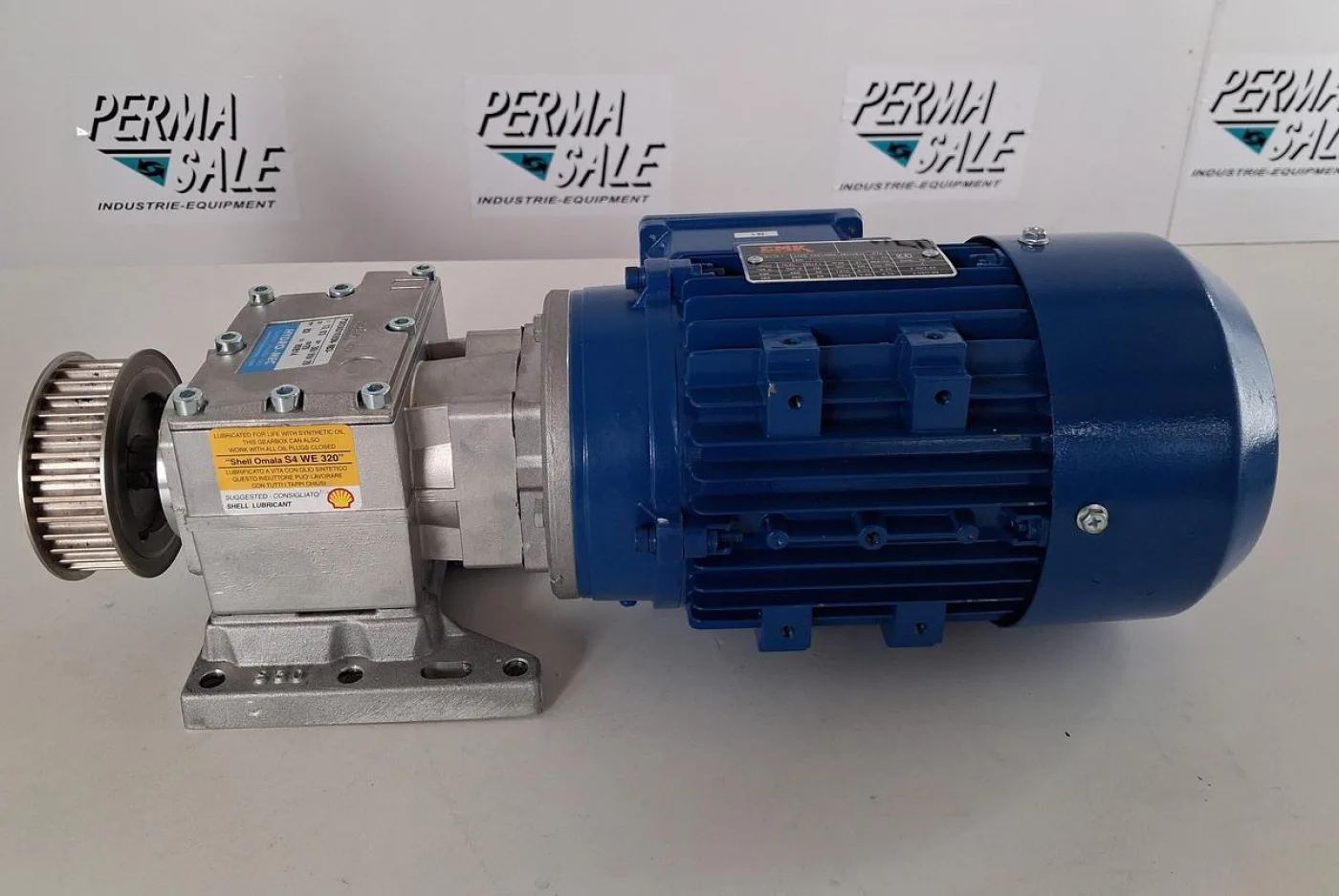 EMK KAE80A4-B14AEK Getriebemotor mit Hydro-Mec P302AS109DN Schneckengetriebe - 2