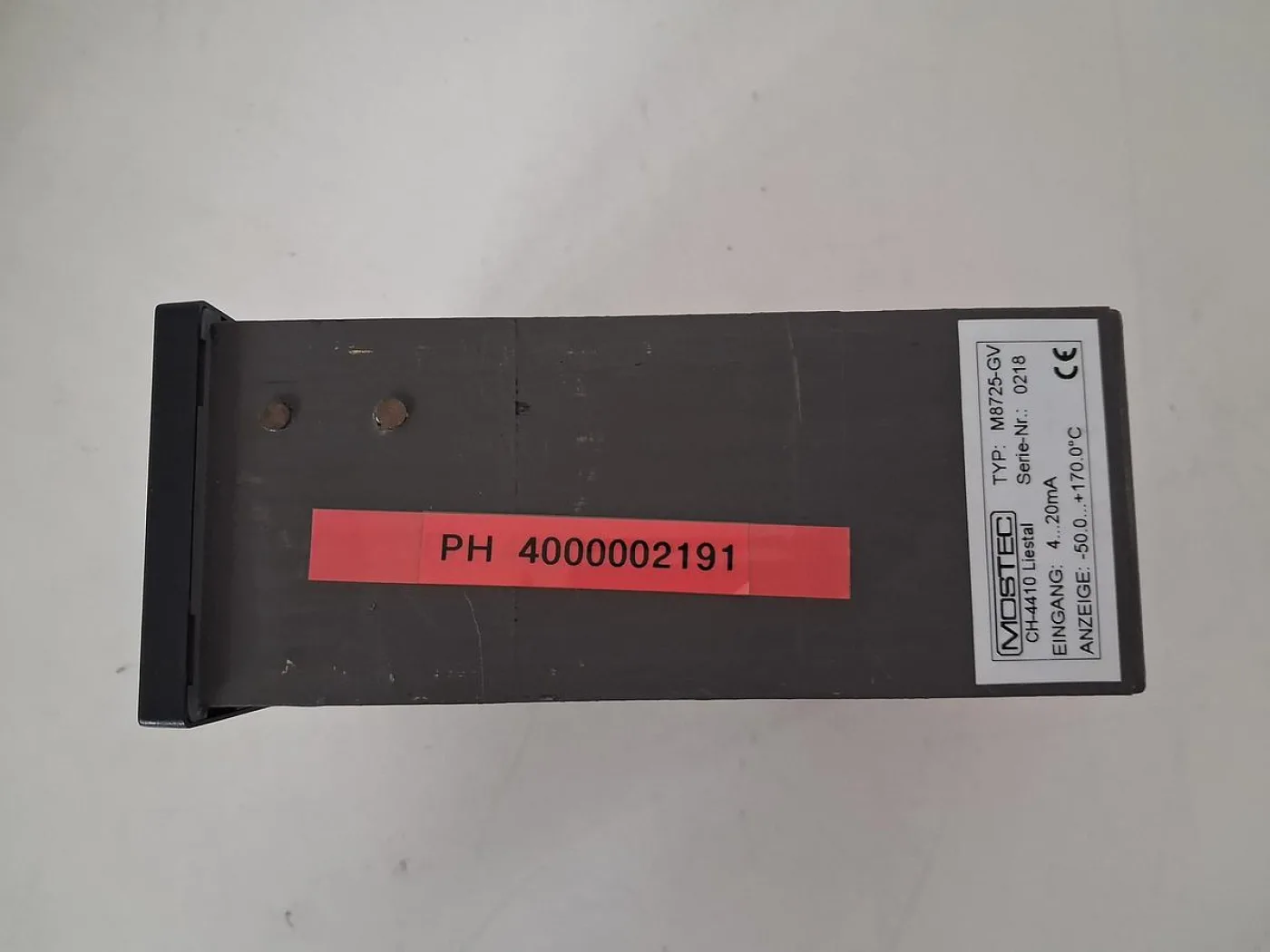 MOSTEC M8725-GV Digital Process Indicator 4–20 mA Temperature Display - 3