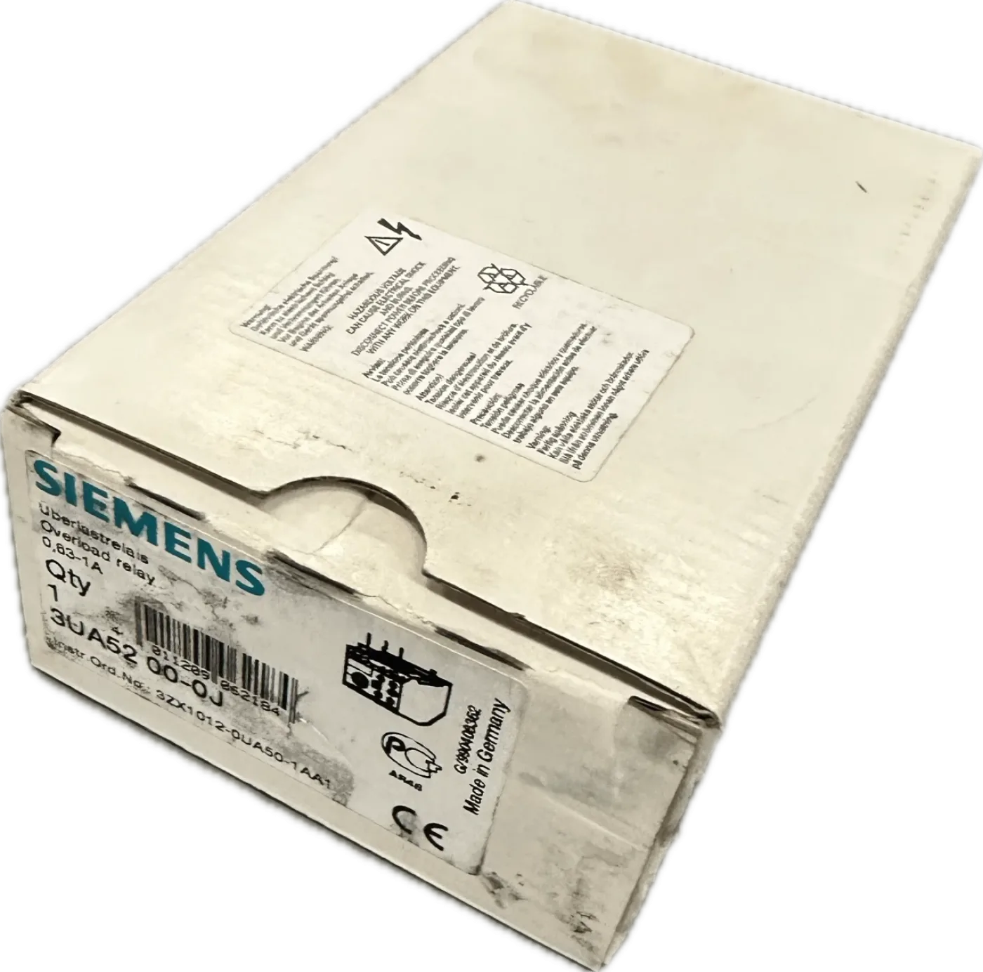 Siemens 3UA52 00-0J - 1