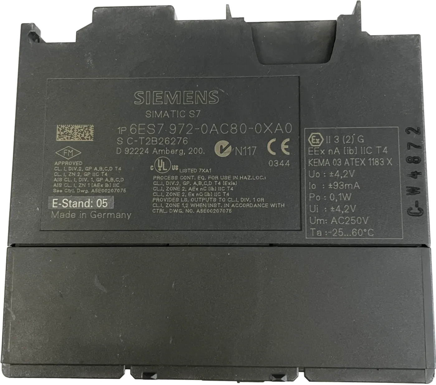 Siemens SIMATIC DP, dezentr. Peripherie Feldgeräteanbindung 6ES7972-0AC80-0XA0 - 2
