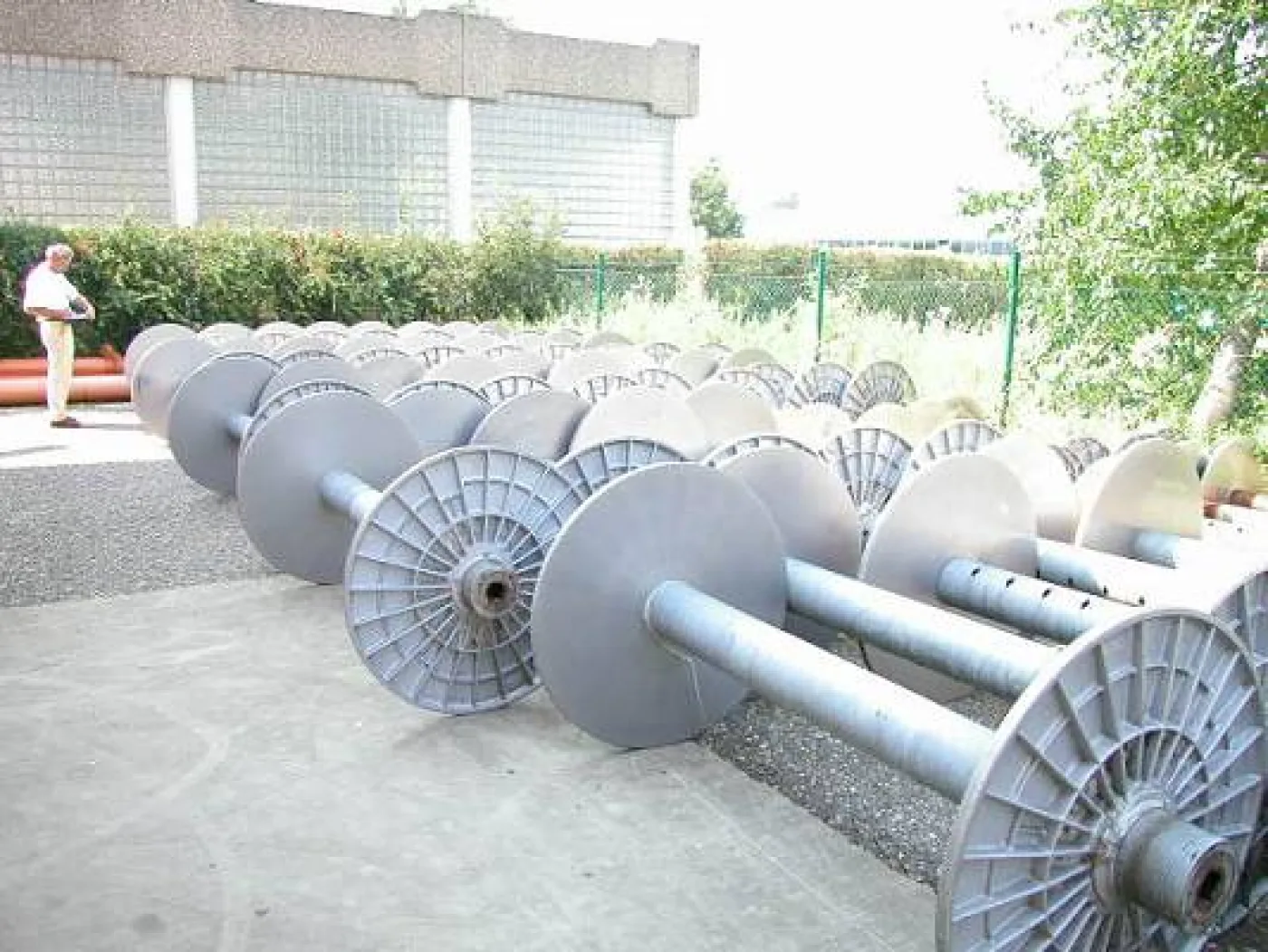 28x Dornier - Warp beams 1000 mm flange - 3