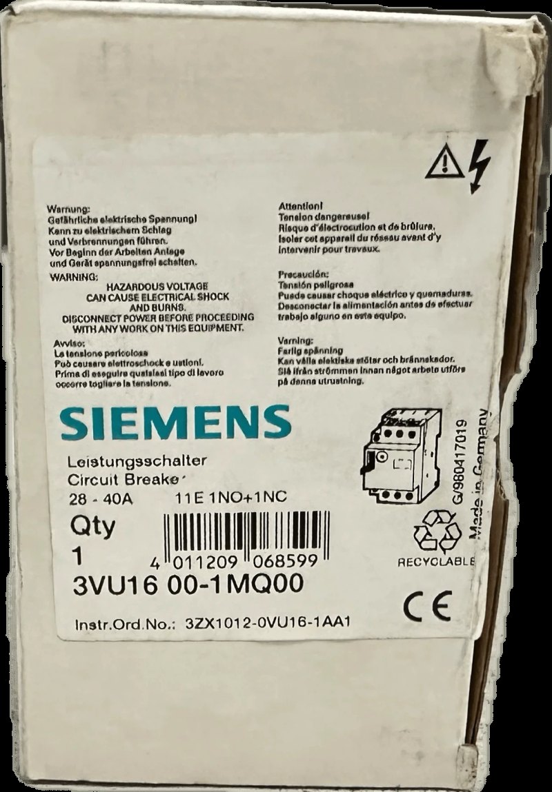 Siemens 3VU1600-1MQ00