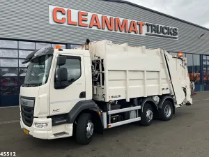 DAF FAG LF 220 Euro 6 Haller 14m³ Just 122.382 km!