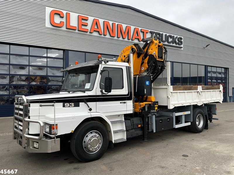 Scania T 93 4x2 Kipper met 31 Tonmeter laadkraan (bj 2005) + Fly-JIb! Just 118.736 km!
