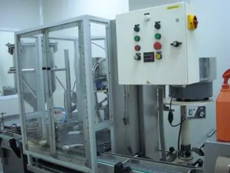 USED HISPAMEC VIALS AND BOTTLES PACKAGING LINE