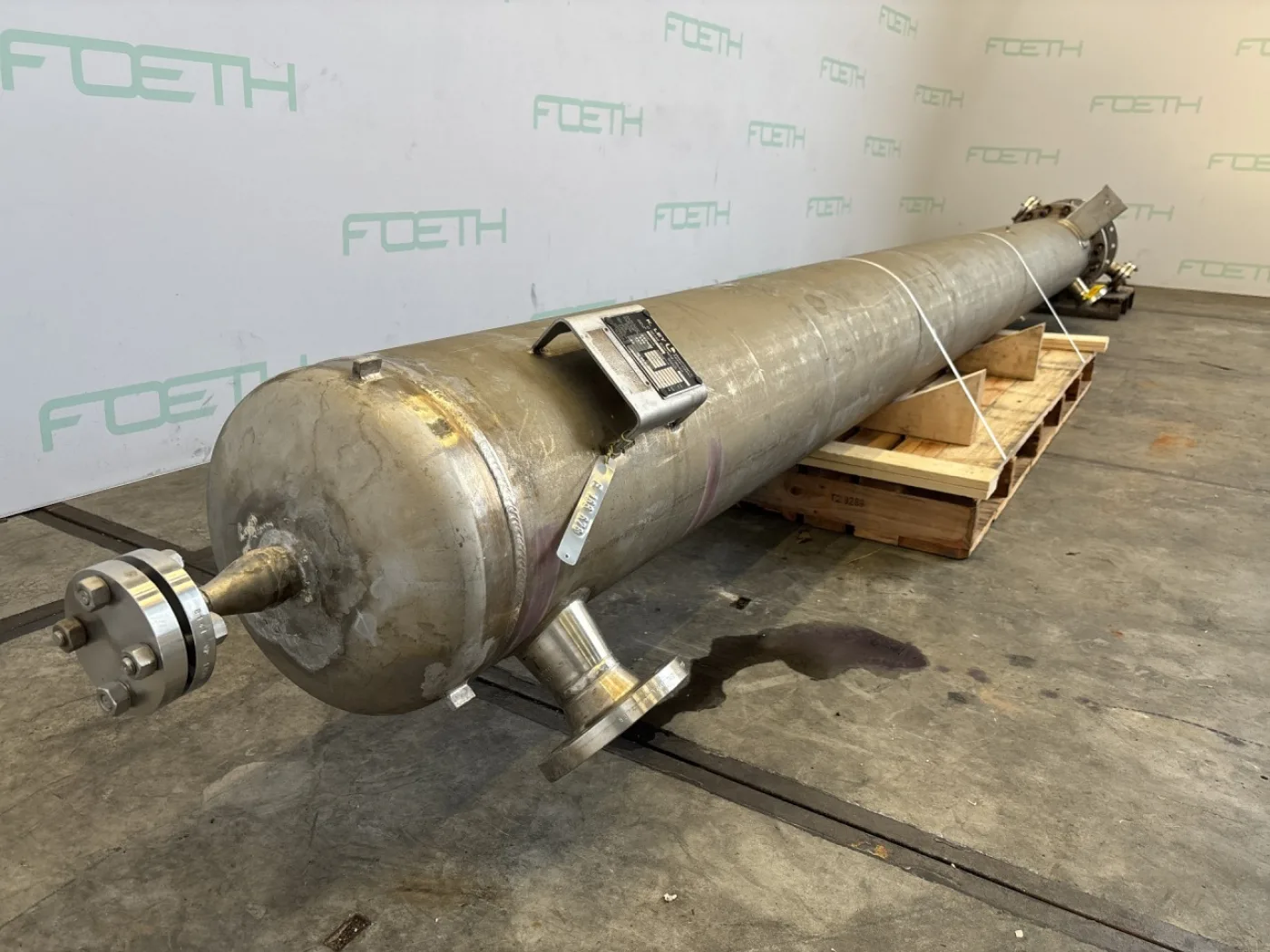K.ley Eiterfeld U-tube Vertical Heat Exchanger — 30 m² 25 bar - Shell and tube heat exchanger - 4