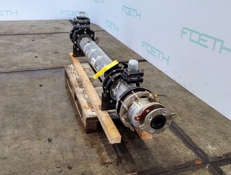 QVF Glasstechnik ROB32/150/SH/3/SIC - 3,2 m² - Shell and tube heat exchanger