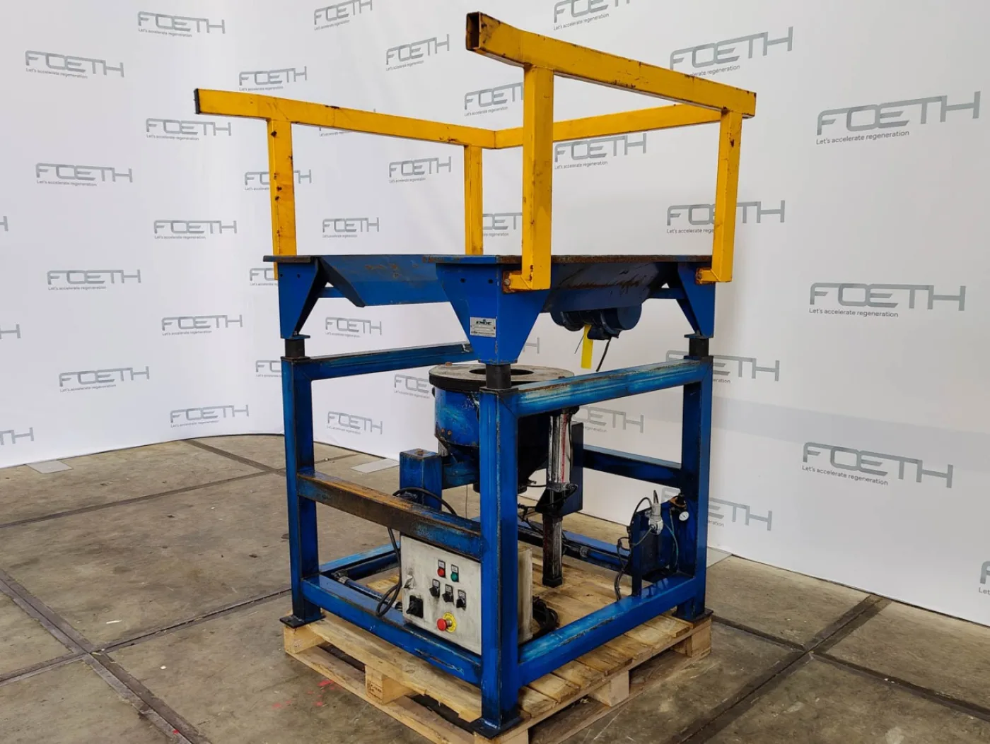 Emde Nassau BE 1600 - Bag dump station - 7