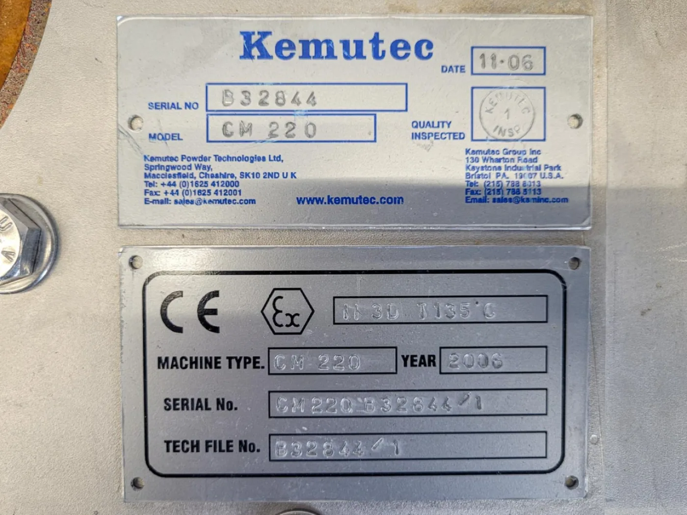 Kek Kemutec CM 220 - Sieve granulator - 2