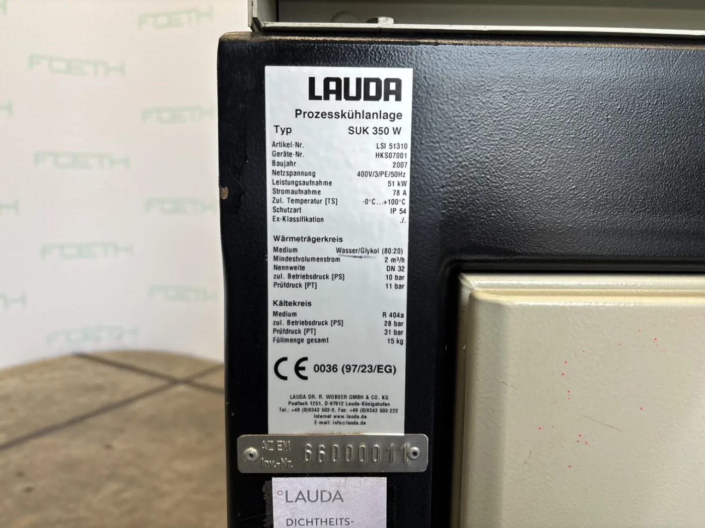 Lauda SUK 350 W - Temperature control unit - 6