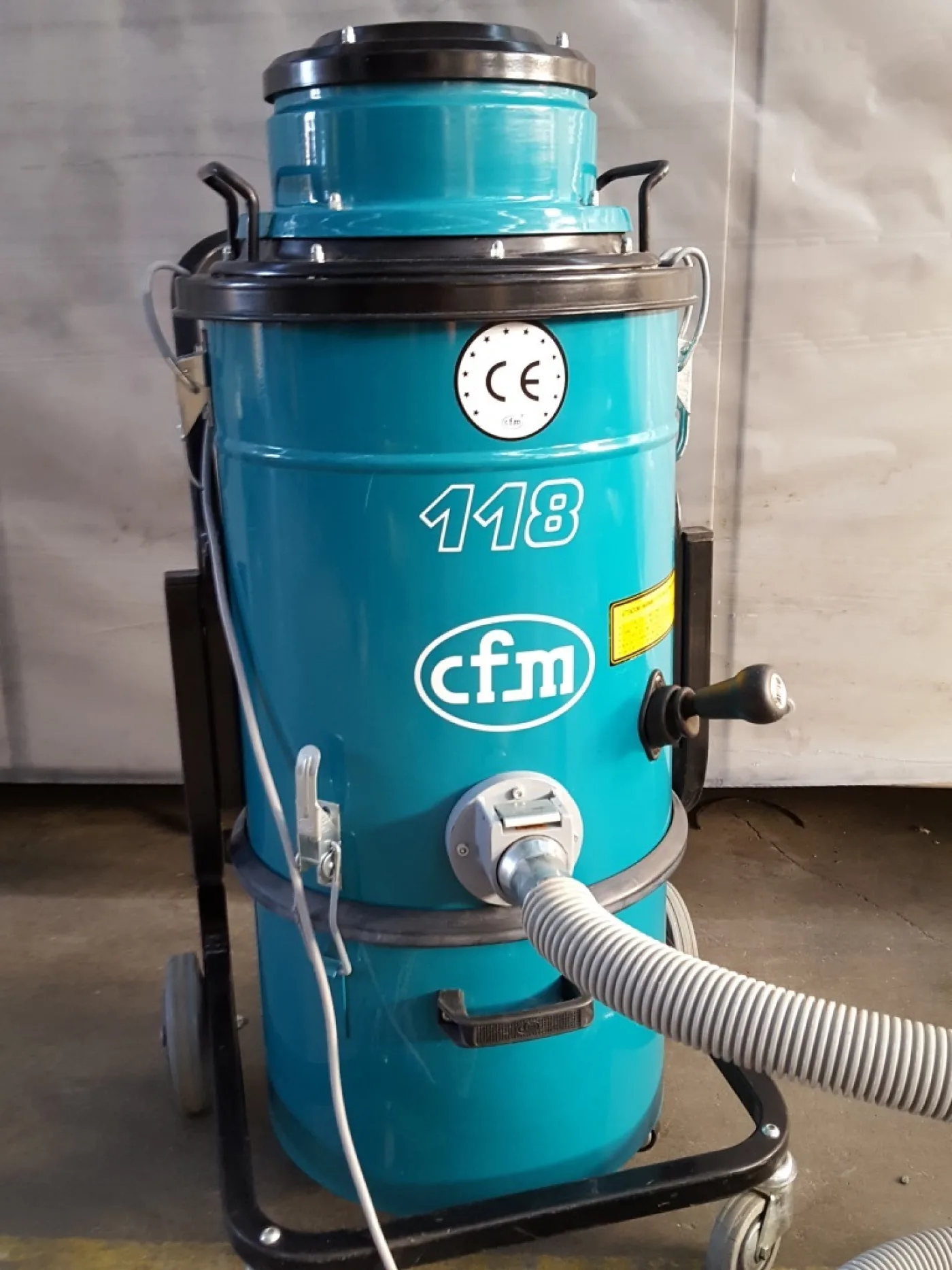 ASPIRATORE INDUSTRIALE PER POLVERI – CFM – MOD. 118 - 3