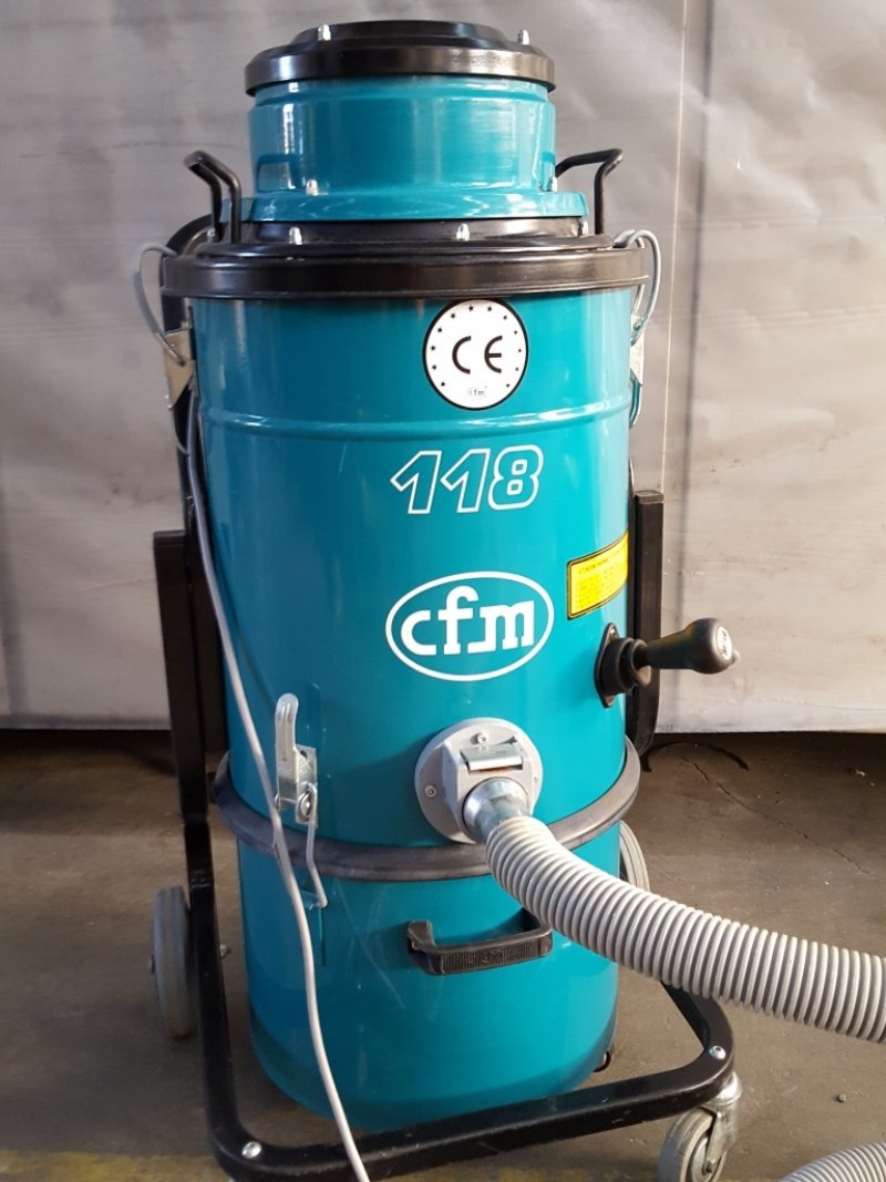 ASPIRATORE INDUSTRIALE PER POLVERI – CFM – MOD. 118