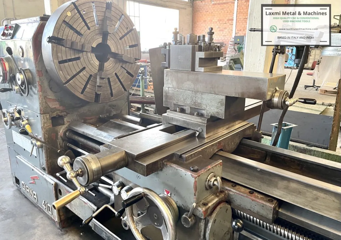 LATHE MACHINE, GIANA - 410 - Laxmi Metal & Machines, Rohtak - 8
