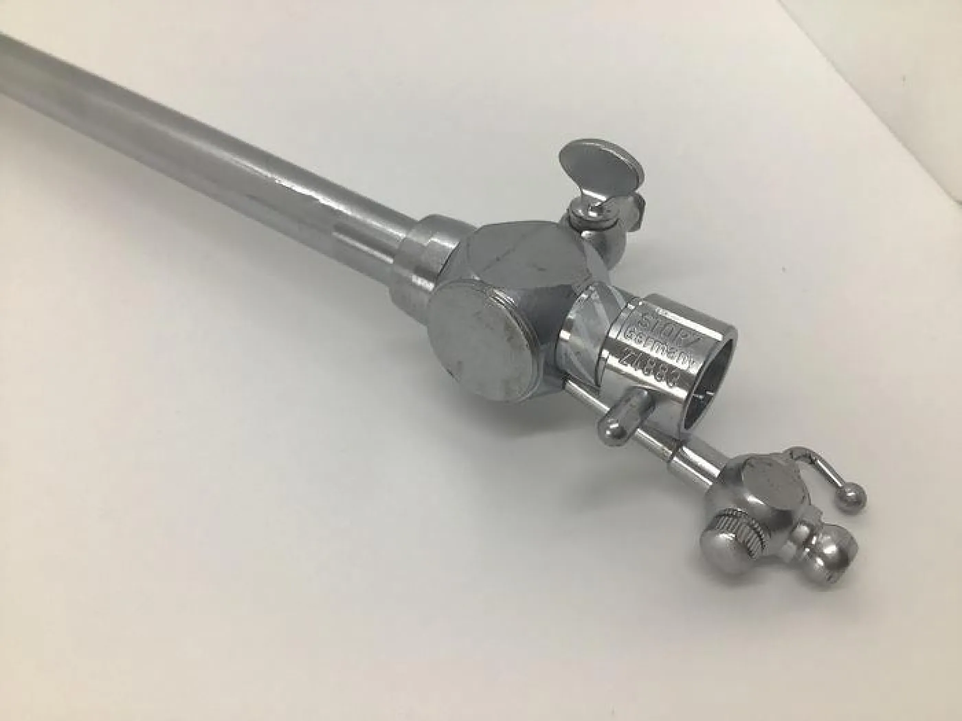 STORZ Sheath Insert with Instrument Channel and 2 Stopcocks 405mm - 2