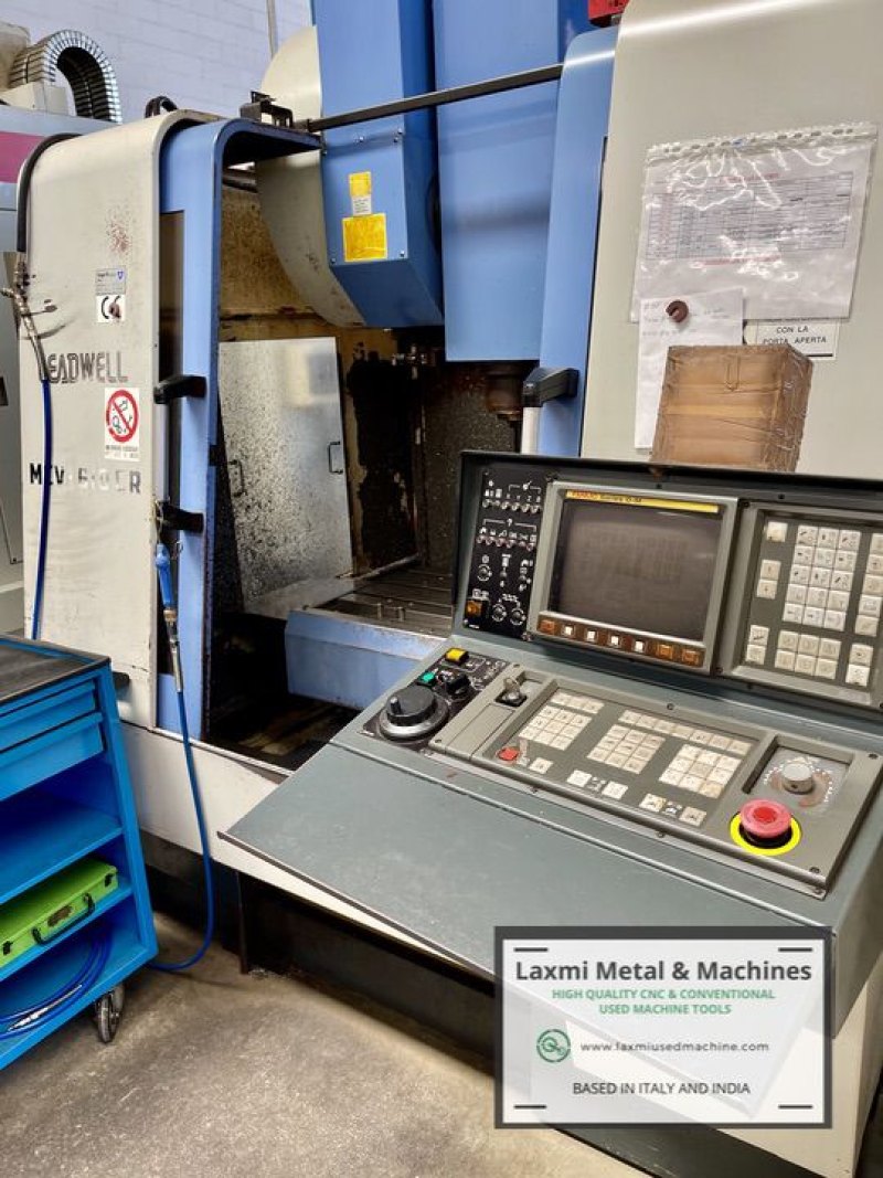 VERTICAL MACHINING CENTER, LEADWELL – MCV 610CR - Laxmi Metal & Machines, Rohtak