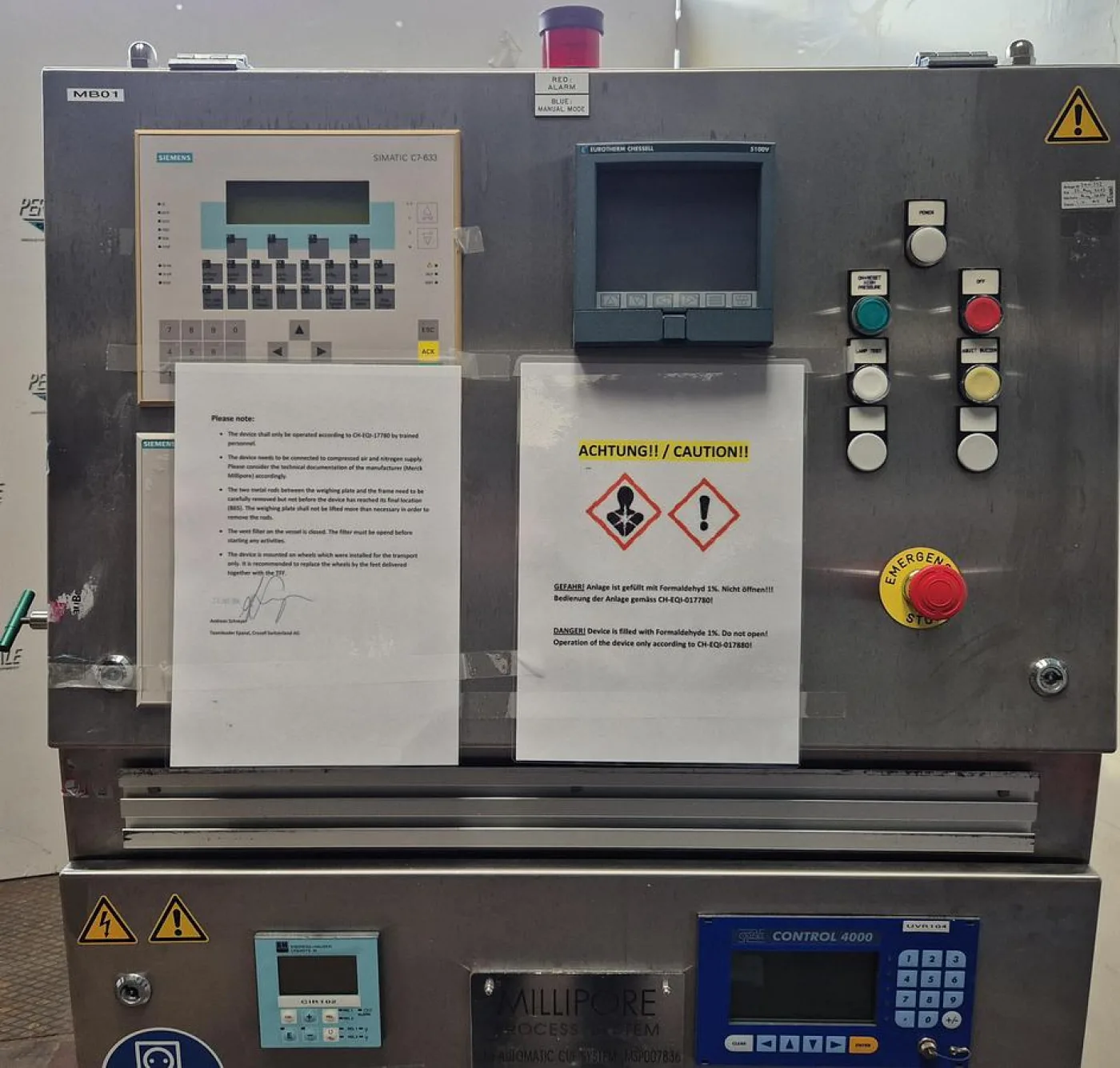 Millipore CUF-System (Semi Automatic CUF System MSPO07836) Filtrationssystem - 3