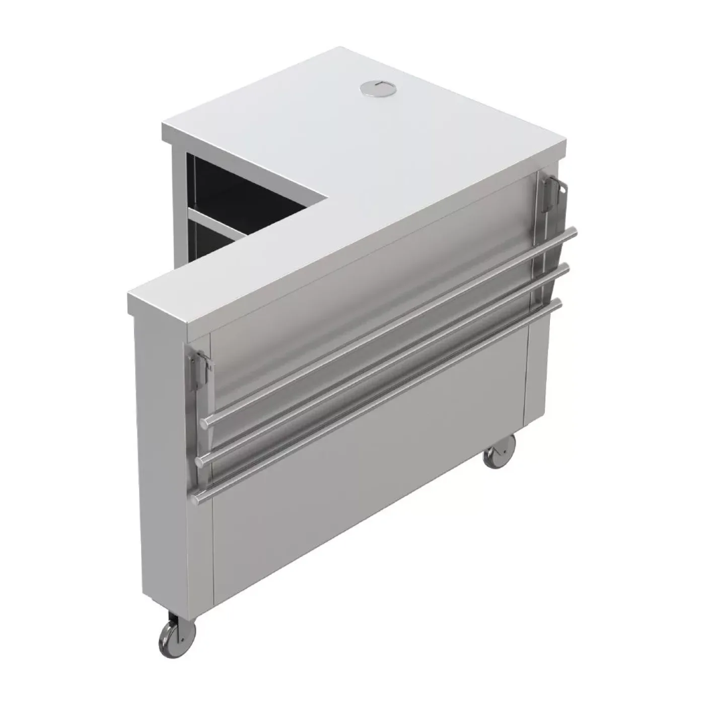 Parry Flexi-Serve Till Section Left-hand with Trayslide FS-TSLPACK - islandcatering - 1