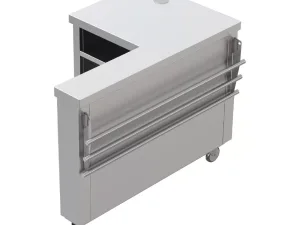 Parry Flexi-Serve Till Section Left-hand with Trayslide FS-TSLPACK - islandcatering