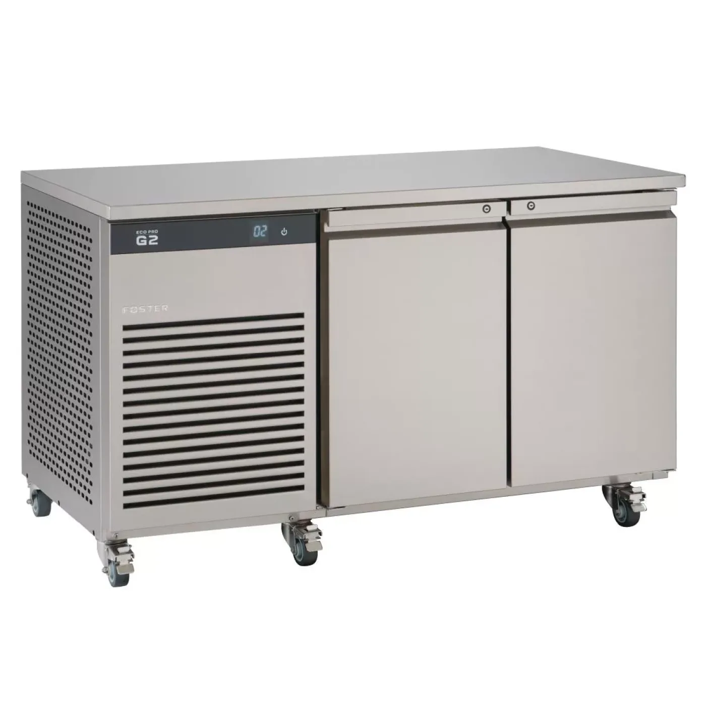 Foster EcoPro G3 2 Door Counter Meat Fridge 280Ltr EP1/2M - islandcatering - 1
