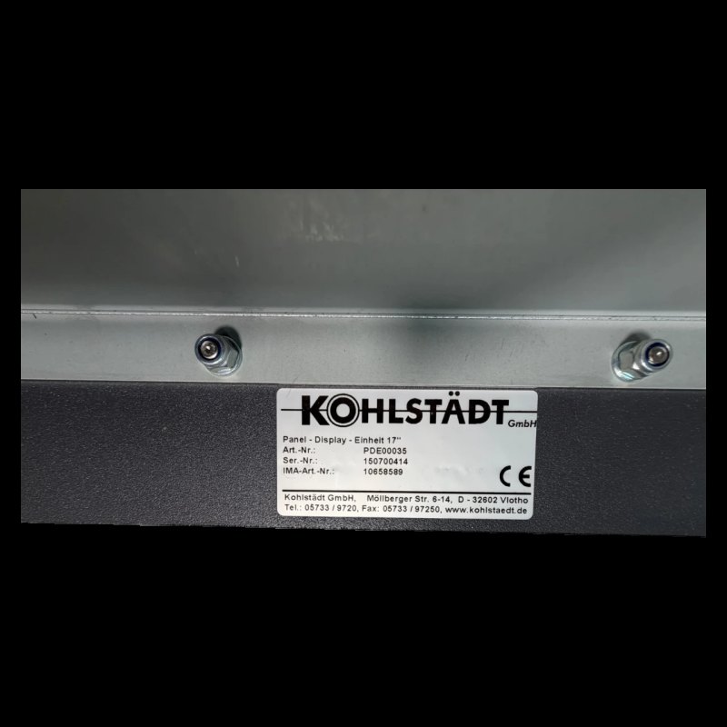 IMA Schaltschrank Bildschirm 17 Zoll Industrie Display Art.-Nr. 10658589 für IMA 610 V 410 310 680