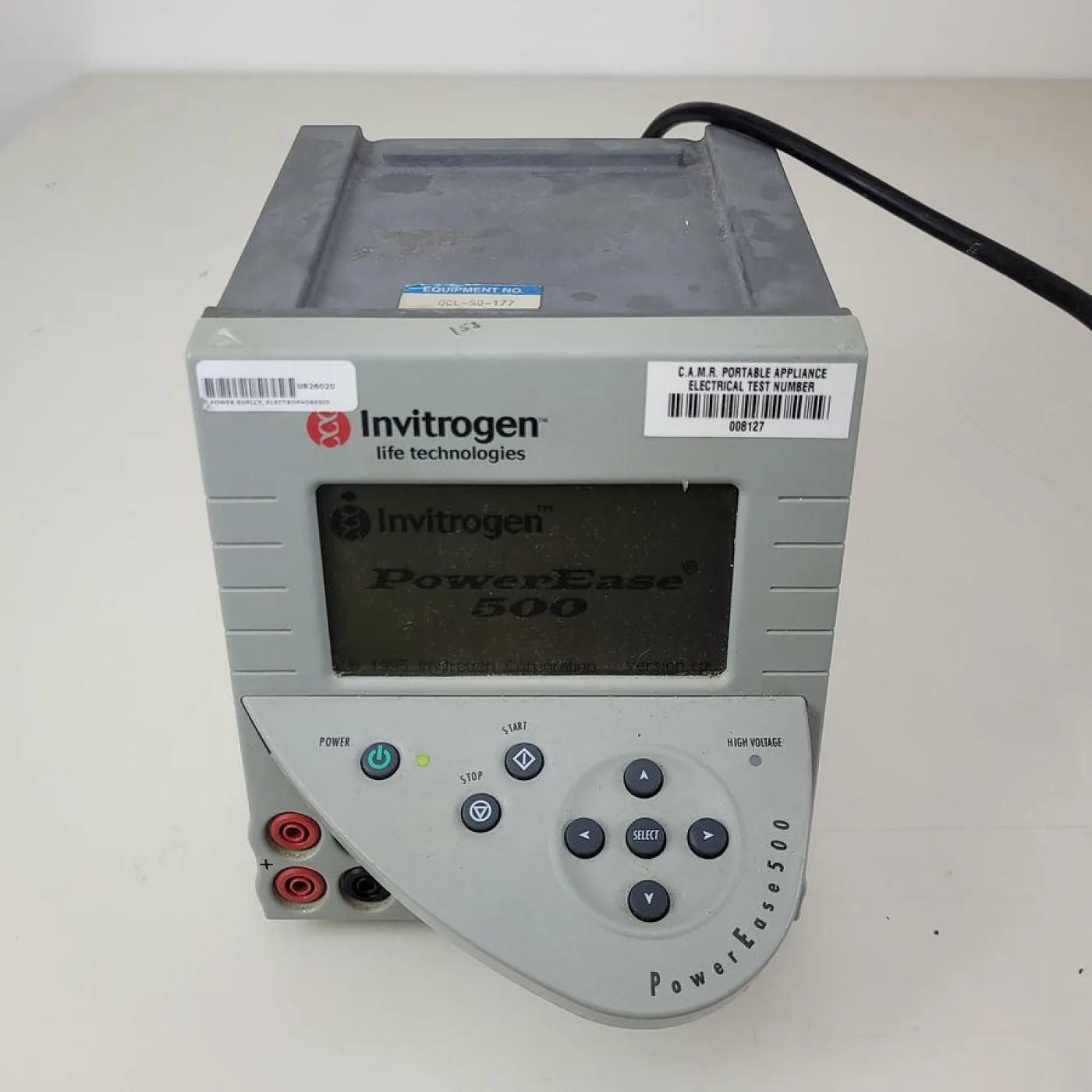 Life Technologies Invitrogen Power Ease 500 Power Supply - 3