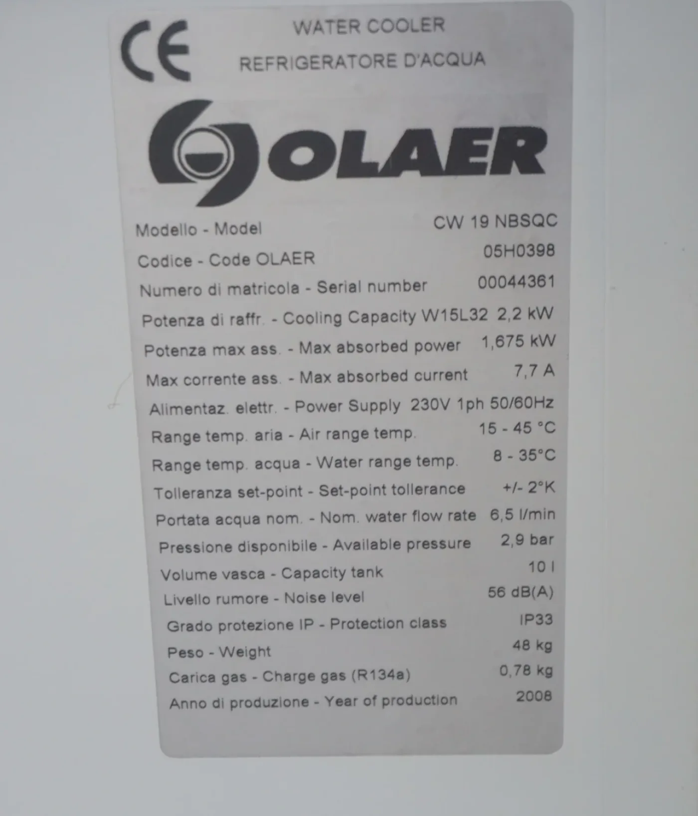 022430 - OLAER CW 19 NBSQC - 5