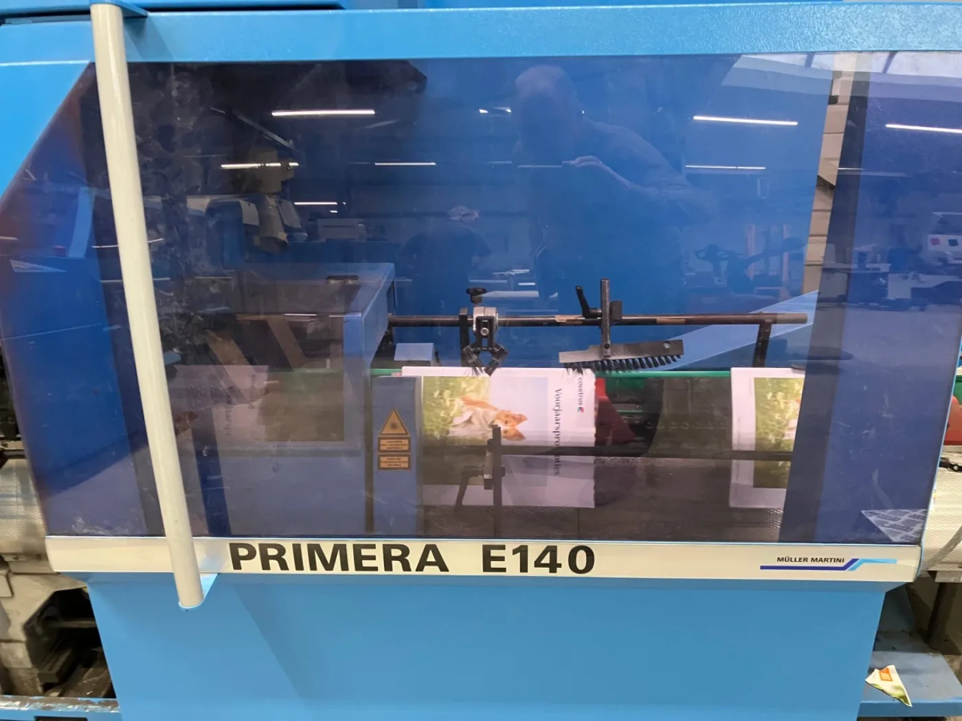 Muller Martini Primera E 140 saddle stitcher - 3