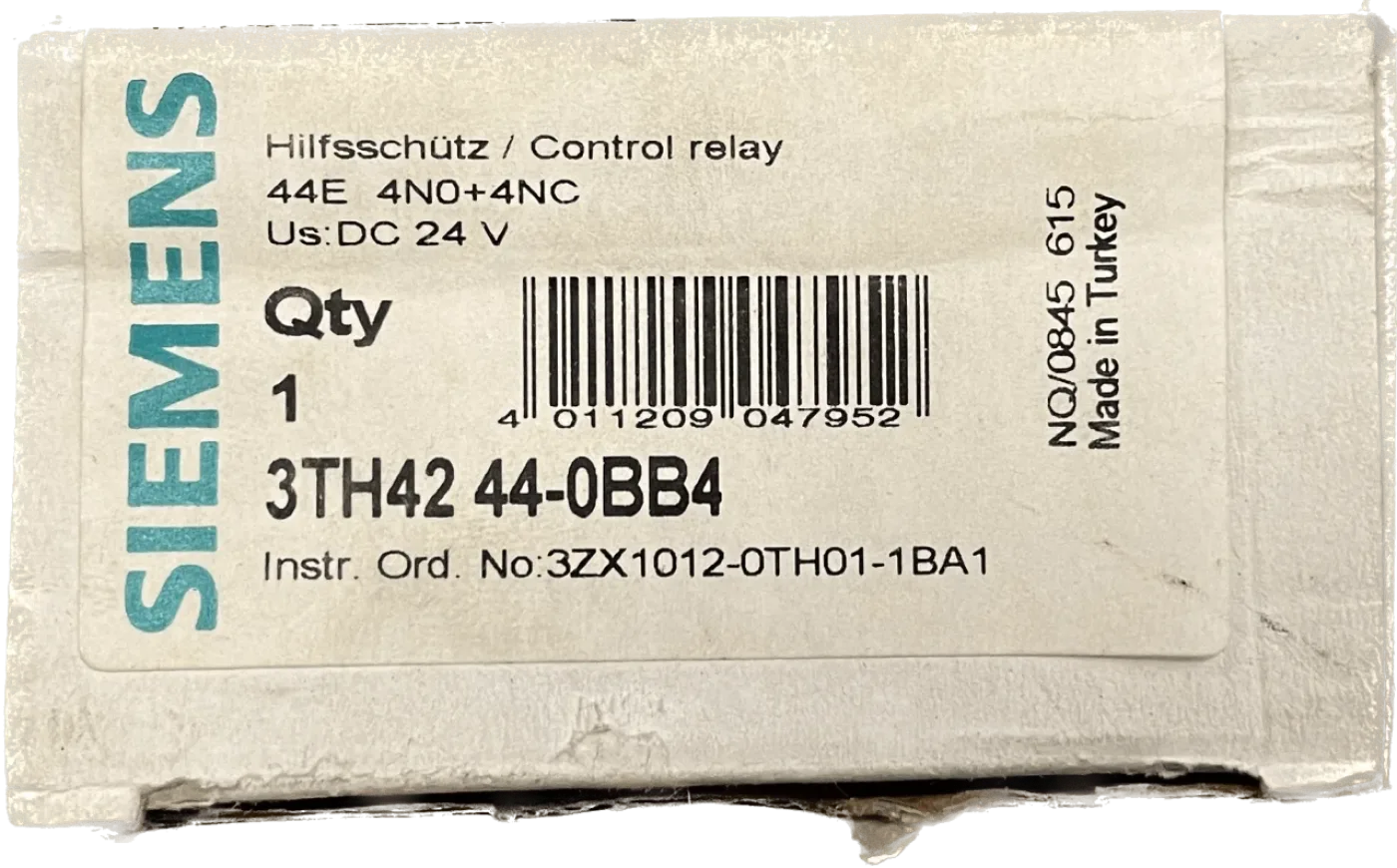 Siemens Hilfsschütz, 44E 3TH42 44-0BB4 - 1
