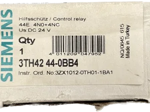 Siemens Hilfsschütz, 44E 3TH42 44-0BB4