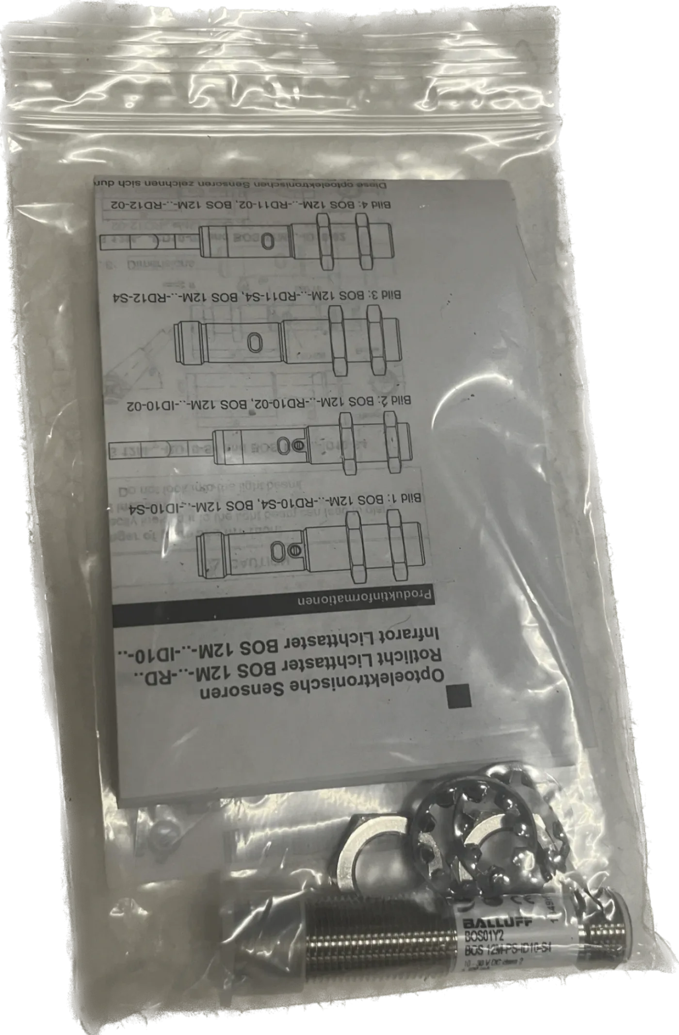 BALLUFF Lichttaster BOS 12M-PS-ID10-S4 - 3
