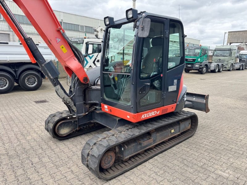 Kubota KX080-4 Rototilt RS30 + Sortier/Greifmodul