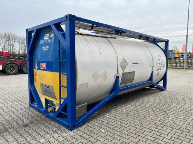 20FT ISO, 24.930L / 1-COMP / T11 / valid 5Y/CSC-inspection till 09/2028