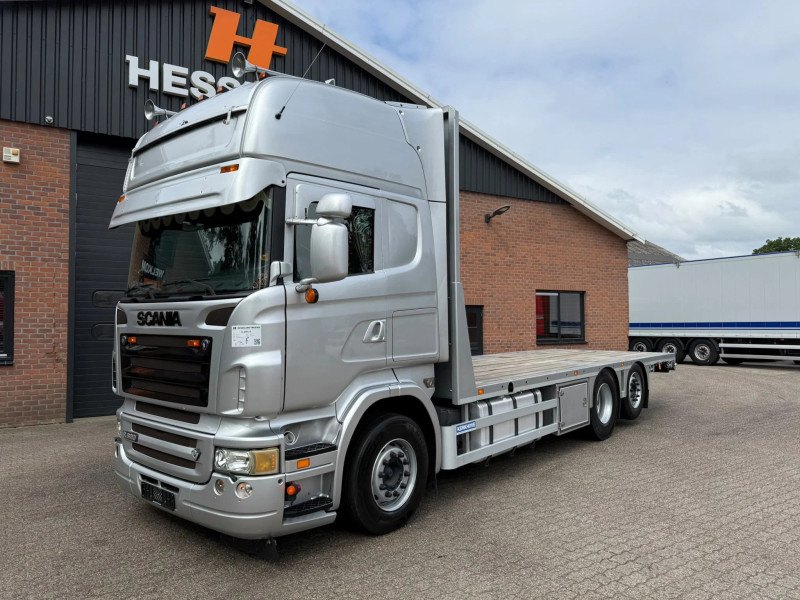 Scania R620-V8 Machinery Transport - Sliding Flatbed, Body 3 years old