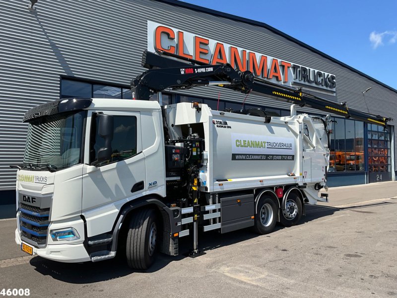 DAF FAN XD 220 Hiab 23 Tonmeter laadkraan FULL ELECTRIC