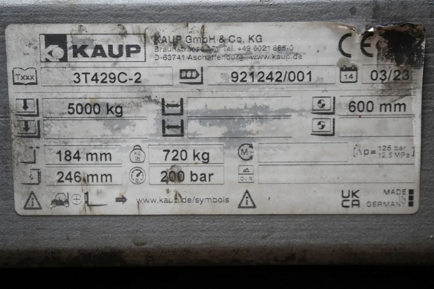 Doppelpalettenklammer Kaup 3T429C-2 (2023) - 4