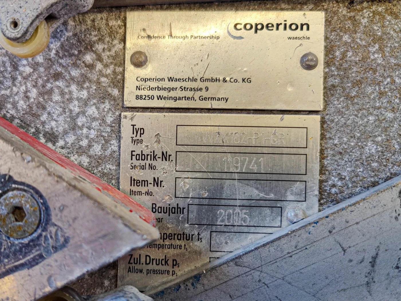 Coperion WZK 102 C1 PR - Diverter valve - 7