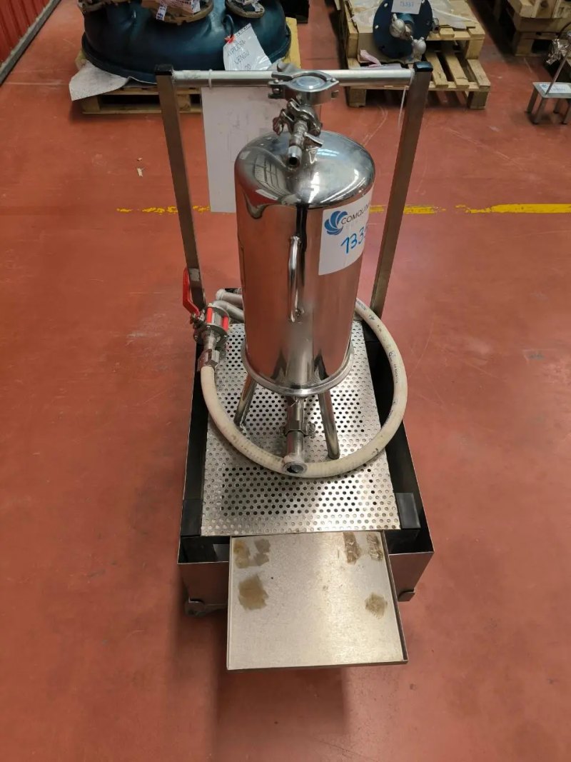 CUNO CLOCHE HOUSING FILTER 8ZPC2 STAINLESS STEEL 316 12 LITERS 5 BAR