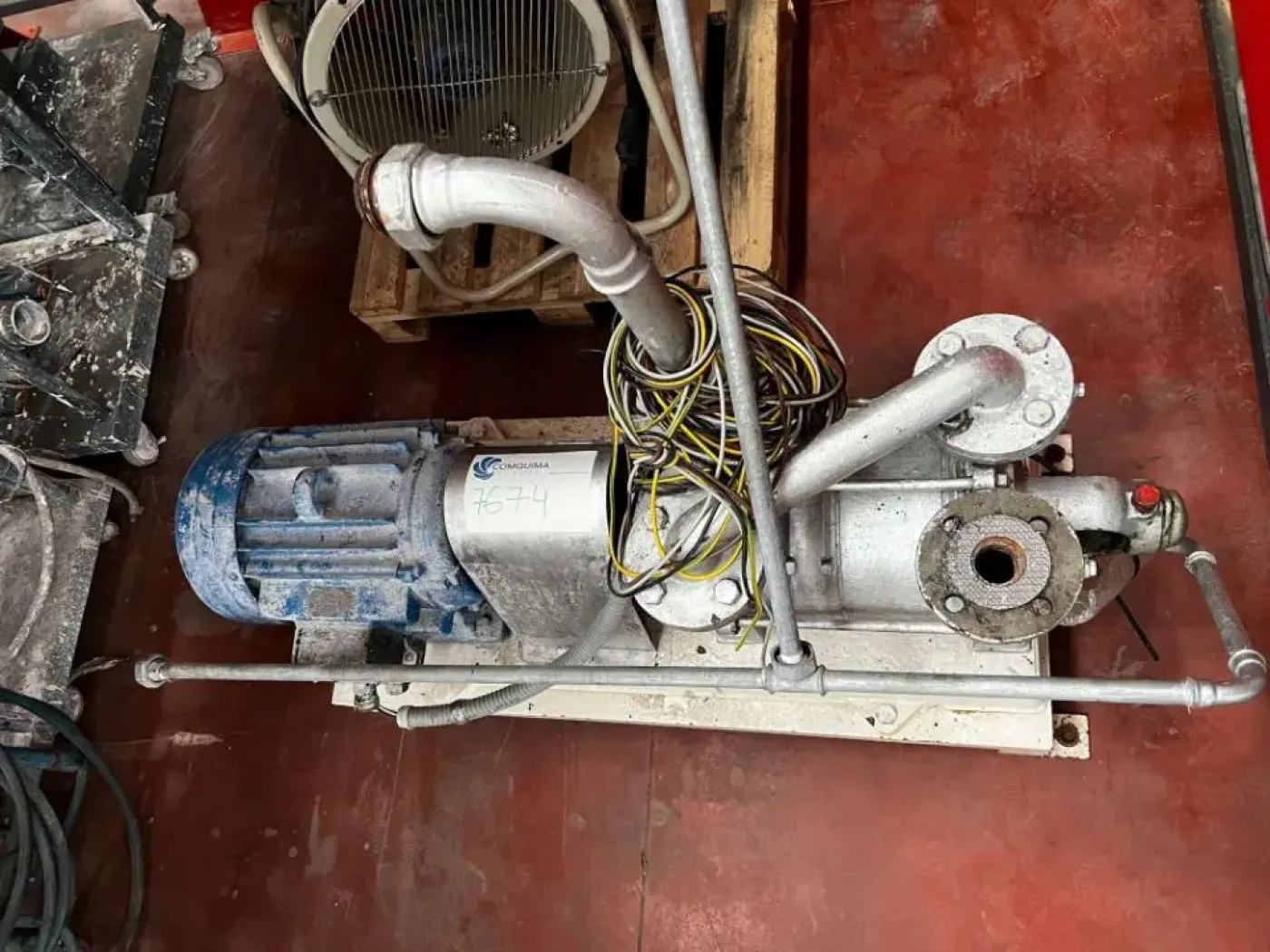 USED SIHI 4.4 kW VACUUM PUMP - 2