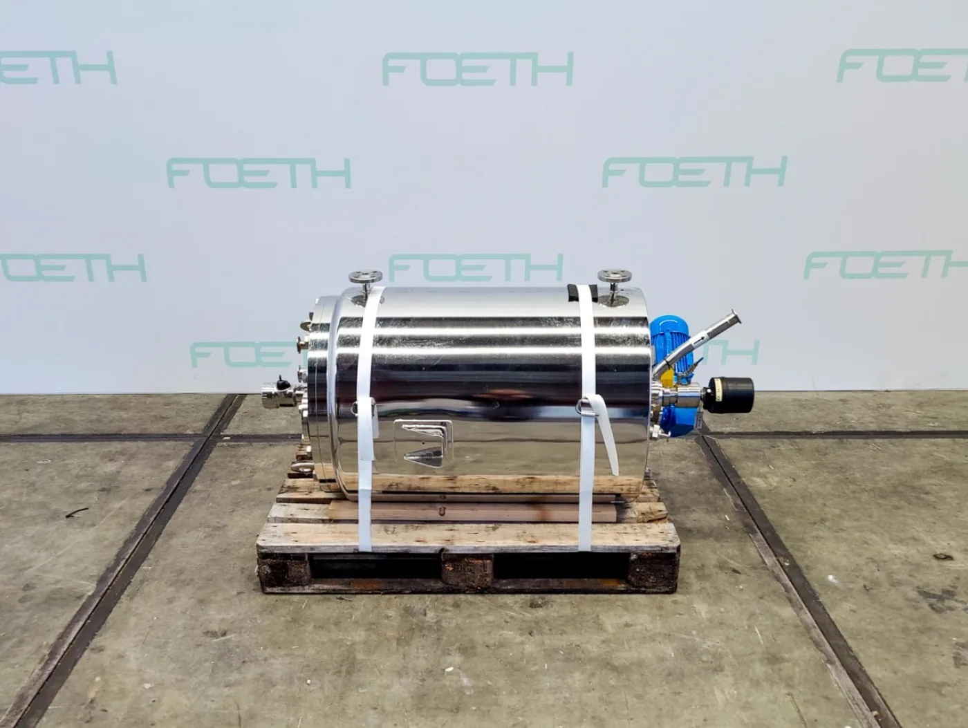 Edelstahl Maurer 167 Ltr. - Mirror-Polished Fraction Collector (Pharma Design) - Bioreactor - 5