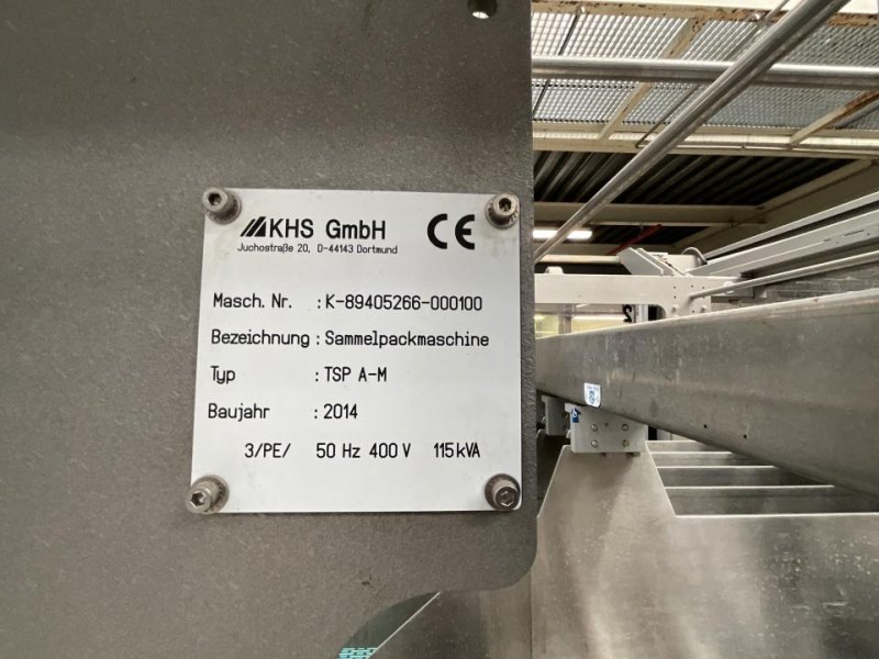 2014 KHS KHS TSP A-M Tray Packer and Shrink Wrapper - Line 1