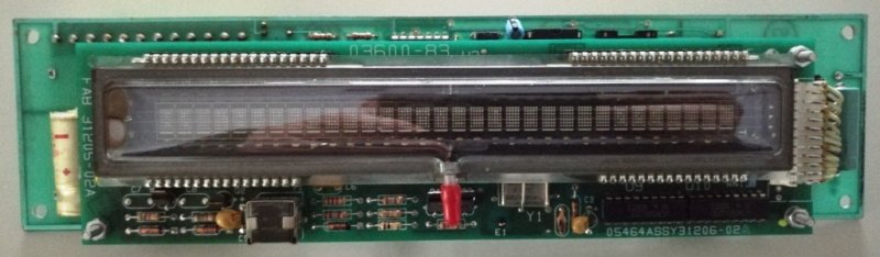 DISPLAY UNA RIGA CON EPROM – MOD.FAB 31205-02A